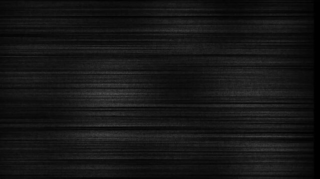 Dark grey abstract background with horizontal lines and subtle grain texture creating a minimalist digital screen interference or static effect pattern