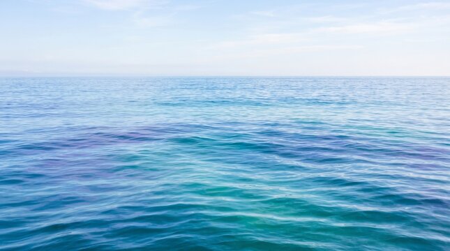 Gradient Blue Rippled Water   Calm Sea Surface