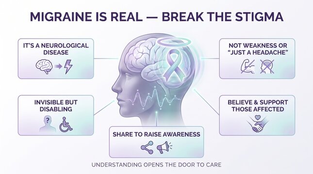 Migraine is real: breaking the stigma