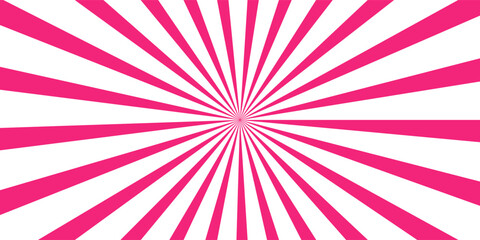 Pink white cream candy vector swirl. Candy color 3d sunburst background for summer poster, banner, christmas greeting or invitation card. Sweet rotating. Vector illustration © wahyu