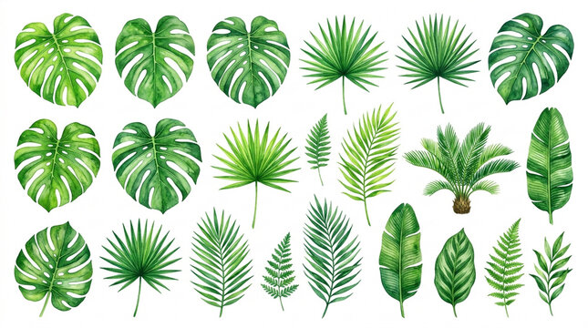 set of leaves