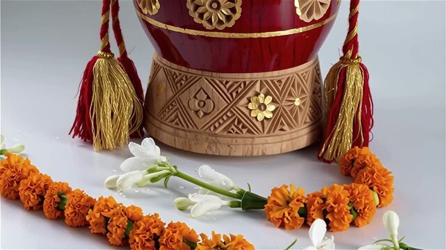 Traditional drum and musical instruments