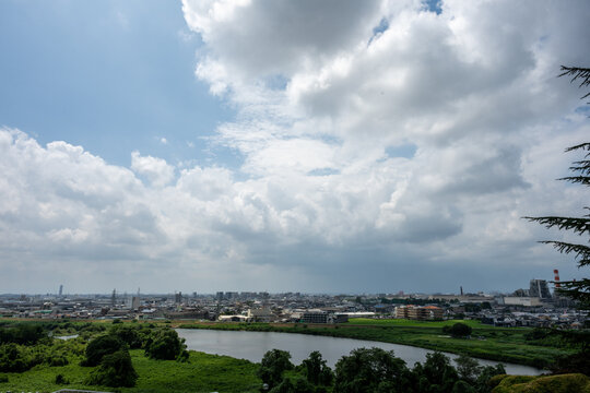 日本の愛知県名古屋市のとても美しい風景