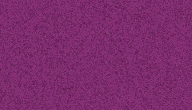 Abstract purple and black contour line pattern background for creative graphic design