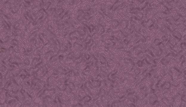 Deep purple contour line pattern background for artistic and creative compositions