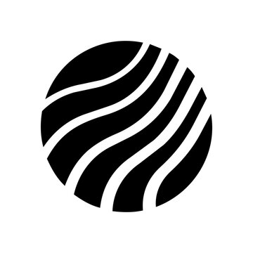 Modern Abstract Circular Branding Element Vector