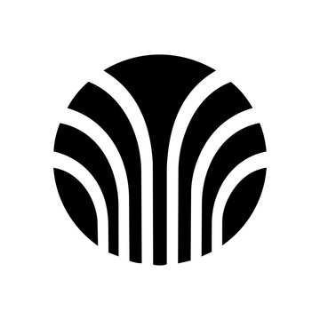 Modern Round Abstract Symbol for Branding