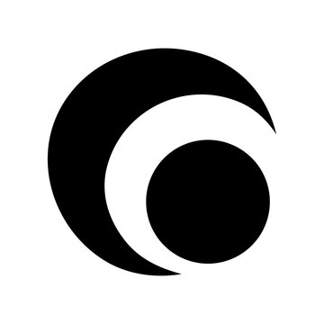 Abstract Circular Geometric Symbol Vector Design
