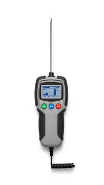 Digital handheld signal tracer device with probe and display for network cable testing tool