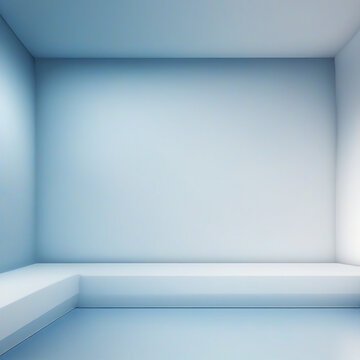 Create a serene, corporate background with a calming blue gradient, soft, even lighting, and a clean, minimalist design. Ideal for commercial use, with ample copy space and a high-quality, digital pri