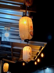 Japanese street restaurant's lantern © Fauzi