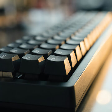 Mechanical-Keyboard-Close-Angle-Bokeh"