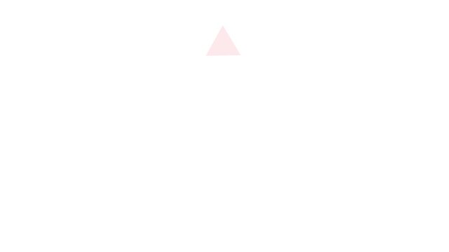 Minimalist red triangle loading animation loop, abstract geometric progress indicator on white background