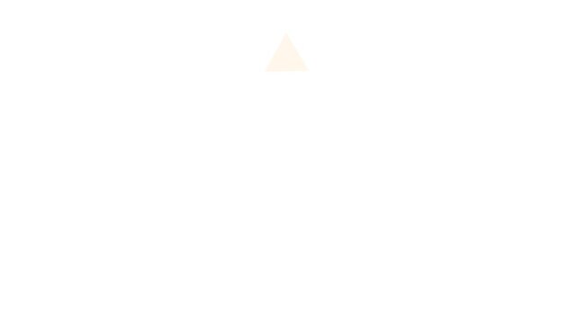 Minimalist loading animation with pulsing yellow triangles on white background, progress indicator waiting