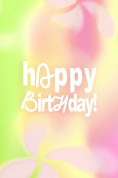 Happy birthday party decoration with cheerful colors and festive mood for a special celebration