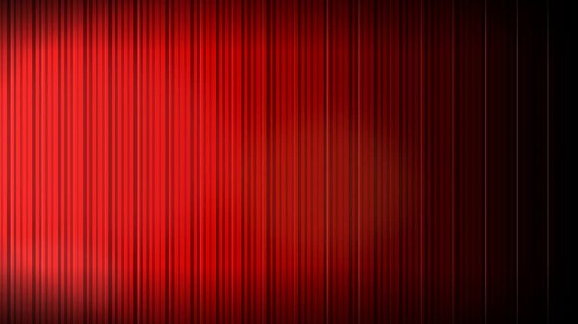 Abstract Red and Black Vertical Lines 4K Animation with Glowing Gradient Background