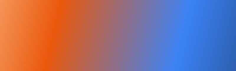 A bold orange to blue gradient background showing a striking contrast of colors. © purplepixel9