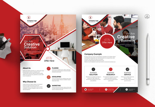 We Are Creative Business Flyer