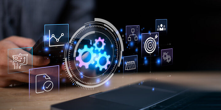 Business process automation, operational efficiency, project management, smart technology, workflow optimization, enterprise solutions, productivity improvement and digital transformation.