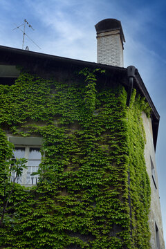 picturesque historic houses in Bressanone, South Tyrol, Italy