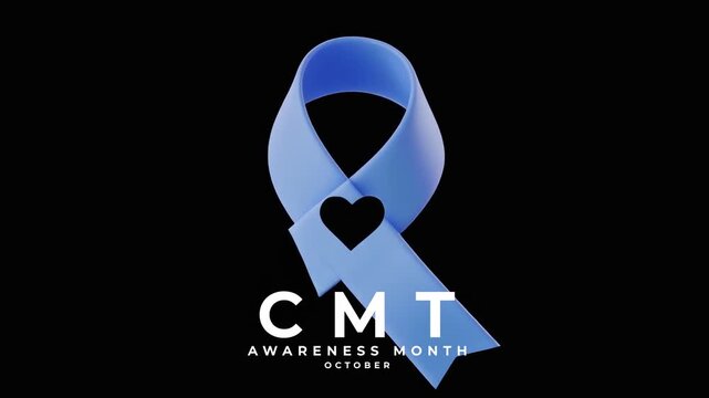 Charcot-Marie-Tooth Disease Awareness Month Raising Awareness of Neuromuscular Health and Patient Support. Animation Video.