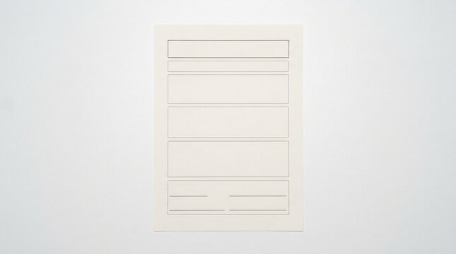 Clinical Trial Assent Form for Minors with Simplified Language Printed in Large Font - Overhead Flat Lay - Regulatory & Consent Documentation Stock Photo