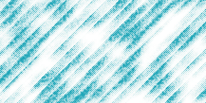Dots halftone white and blue color pattern gradient grunge texture background. Dots pop art comics sport style vector illustration. vector grunge
