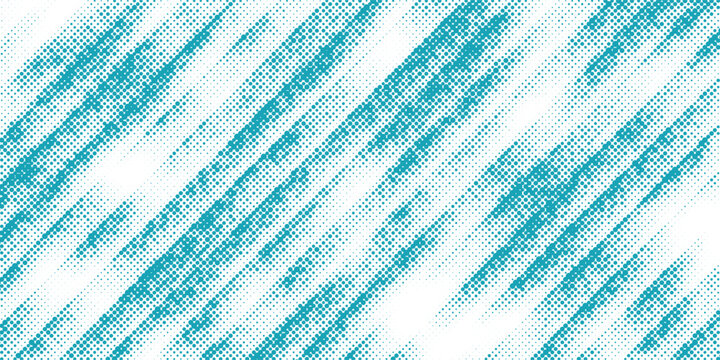 Dots halftone white and blue color pattern gradient grunge texture background. Dots pop art comics sport style vector illustration. vector grunge