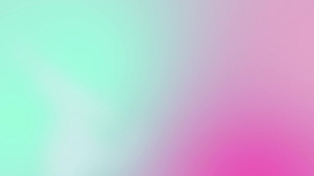 Pastel Pink and Mint Green Dreamy Gradient Motion