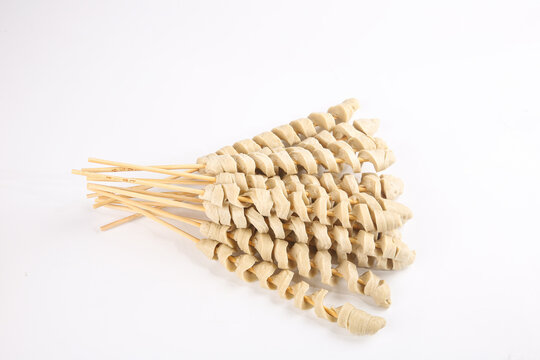 Handmade Henan Gluten Skewers - Traditional Chinese Wheat Food Sticks Bundle