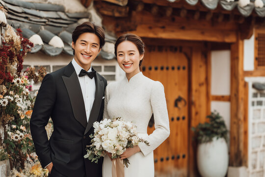 Romantic Wedding Couple Portrait Session