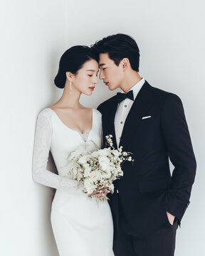 Romantic Wedding Couple Portrait Session