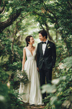 Romantic Wedding Couple Portrait Session