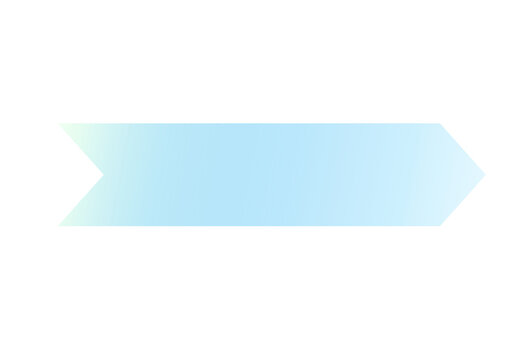Blue gradient arrow pointing right transparent background