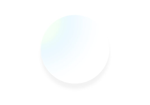 Dark grey sphere with gradient perfect for design on transparent background