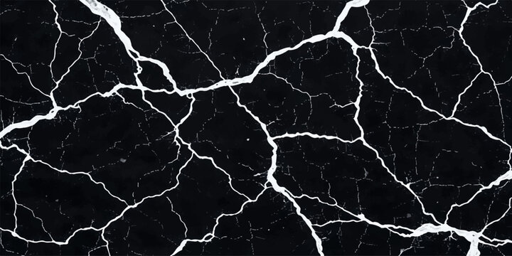 Abstract dark marble stone texture with intricate white cracks abstract background material interior dramatic wallpaper structure polished cladding