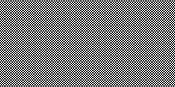 Shabby checkered grunge background. Black white pattern. Trash distressed wall texture.