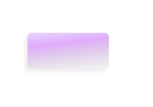 Purple gradient rectangle shape with rounded corners on transparent background