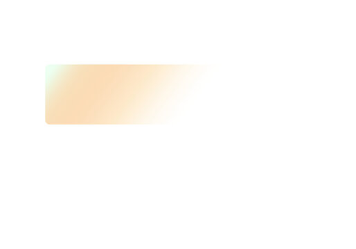 Gradient rectangle with brown shades on transparent background
