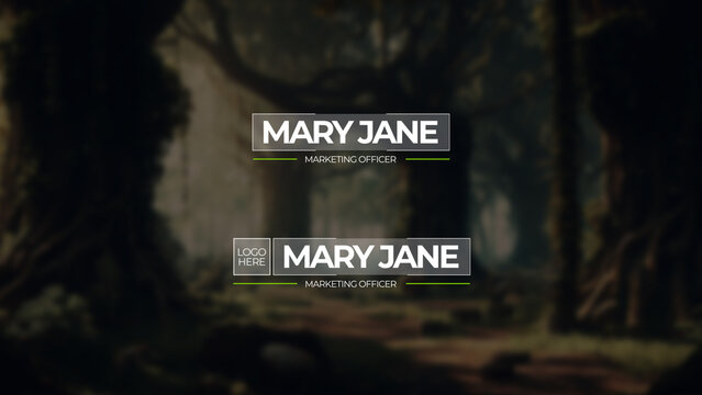 Corporate Minimal Lower Thirds 02