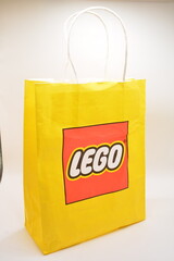 Fototapeta premium Lego paper bag in Manila, Philippines