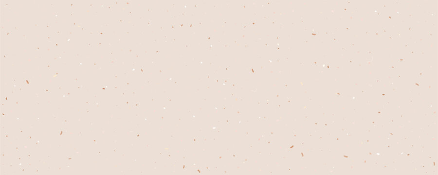 Japanese rice paper texture background in warm beige taupe with scattered brown and white fiber speckles and natural pulp fragments. Rice paper background.