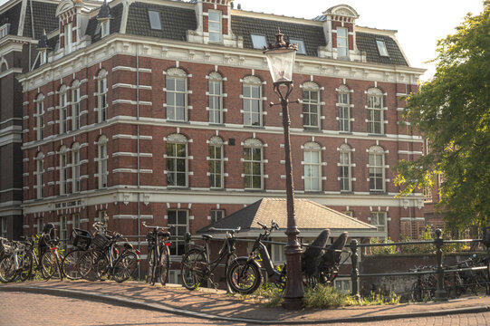 Stadsbank van Lening at Marnixstraat 307&ndash;315 in Amsterdam-Centrum, Netherlands