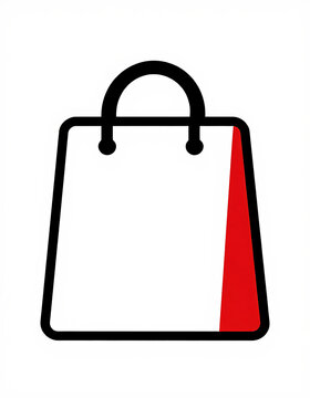 Eco-Friendly Shopping Bag Featuring Rustic Textures and Earthy Tones, Evoking Conscious Consumerism and Sustainable Retail Experience
