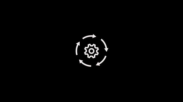 sustainable animated icon