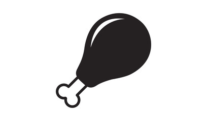 Black hot air balloon icon with simple line art design for travel and adventure themes vector © Naim01