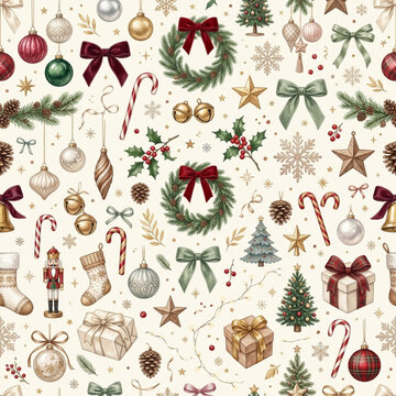 seamless - christmas