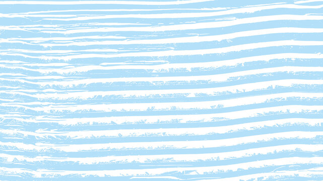 Stripes background - Abstract blue white striped distressed scratched grunge grainy illustration texture