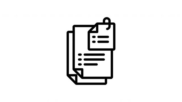 memo animation icon