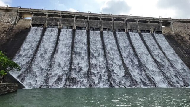 Historic masonry dam spans the scenic Tai Tam. Aug 16 2025